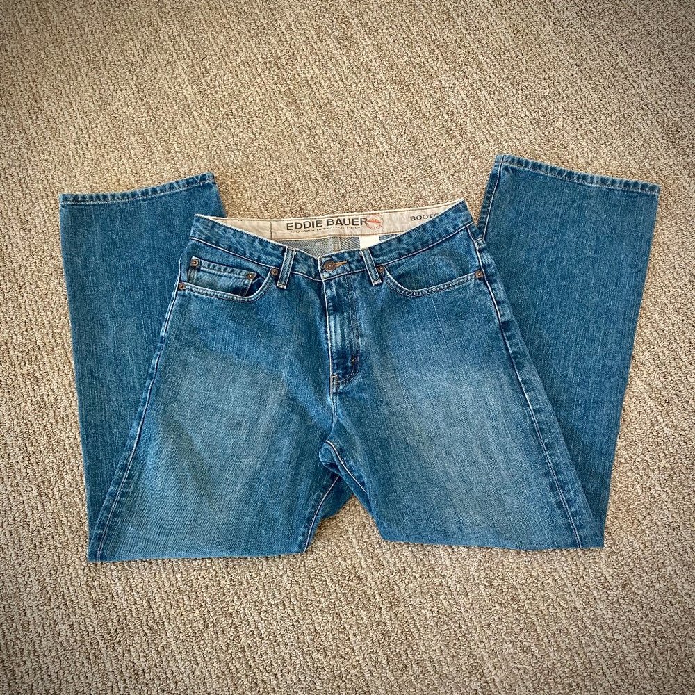 Eddie Bauer Men’s Premium Bootcut Jeans 32/30